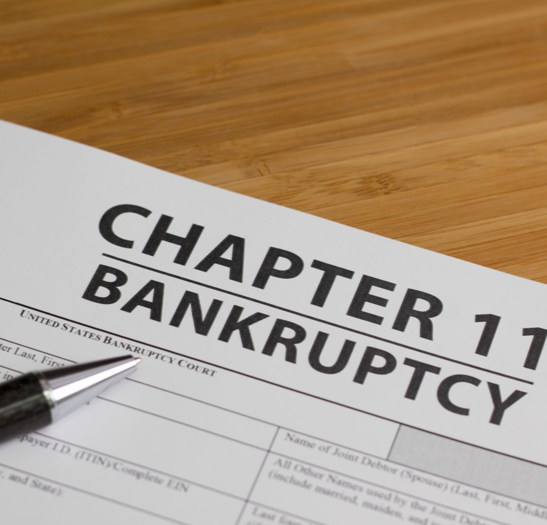 Chapter 11 bankruptcy document as financial pressure grows across the healthcare sector in 2026.