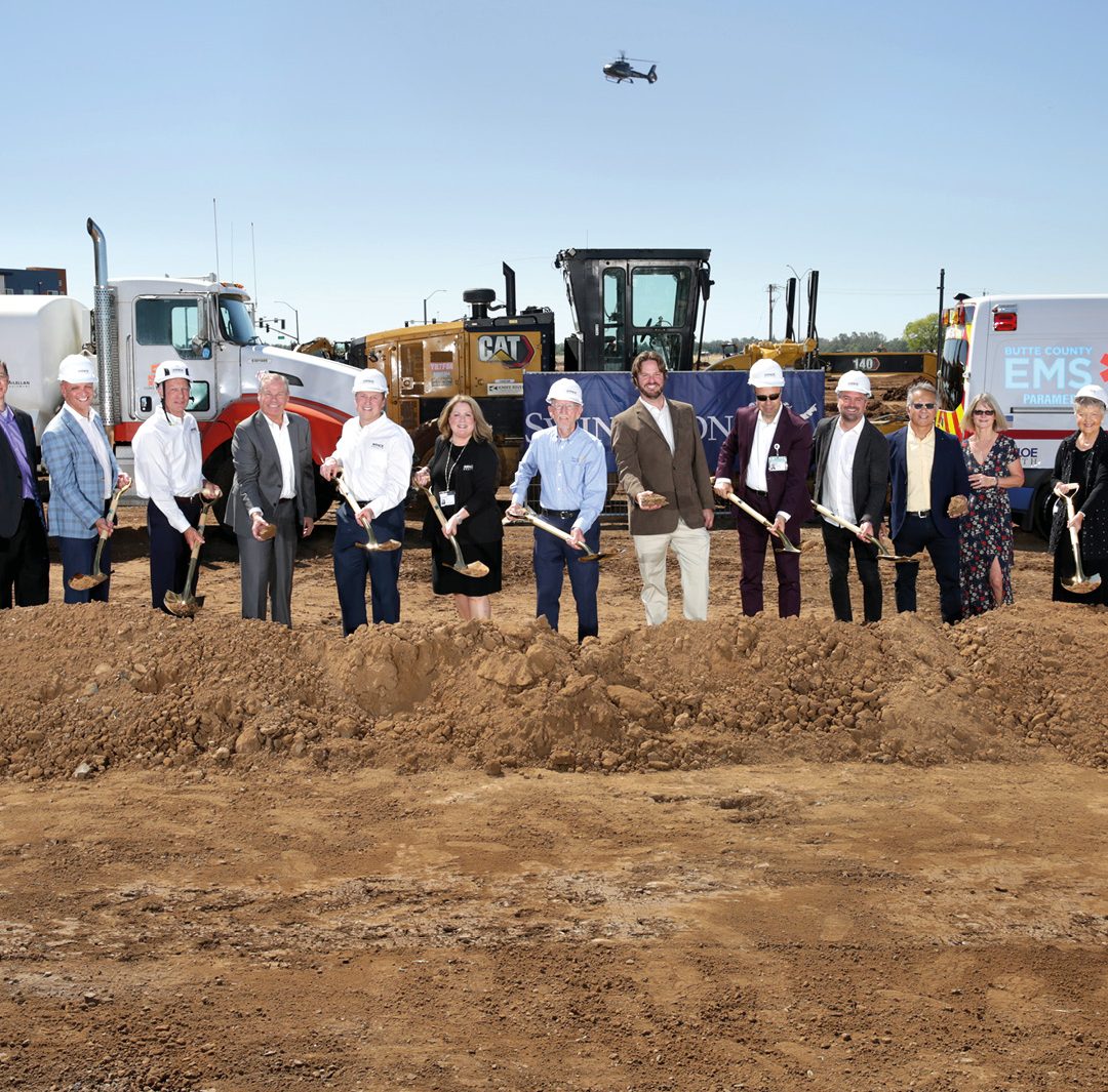 the May 10, 2024, groundbreaking ceremony for the Enloe Health Gonzales Comprehensive Cancer Center in Chico, California