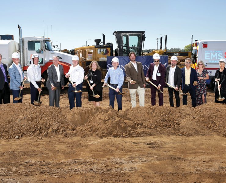 the May 10, 2024, groundbreaking ceremony for the Enloe Health Gonzales Comprehensive Cancer Center in Chico, California