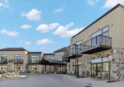 Sopris Lodge at Carbondale is a senior living community located at 295 Rio Grande Avenue in Carbondale, Colorado