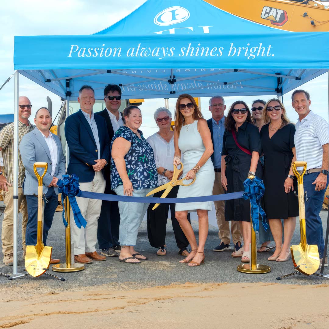 the official groundbreaking ceremony for Ciel of Rehoboth, a luxury senior living community in Rehoboth Beach, Delaware